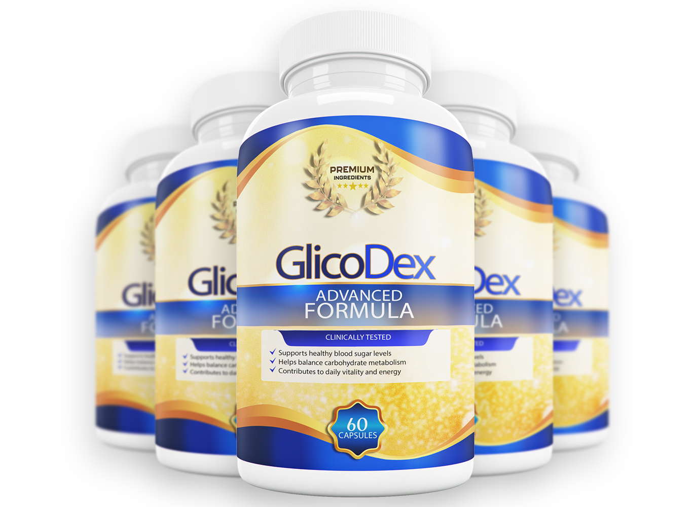 GlicoDex Advanced Formula six-bottle pack